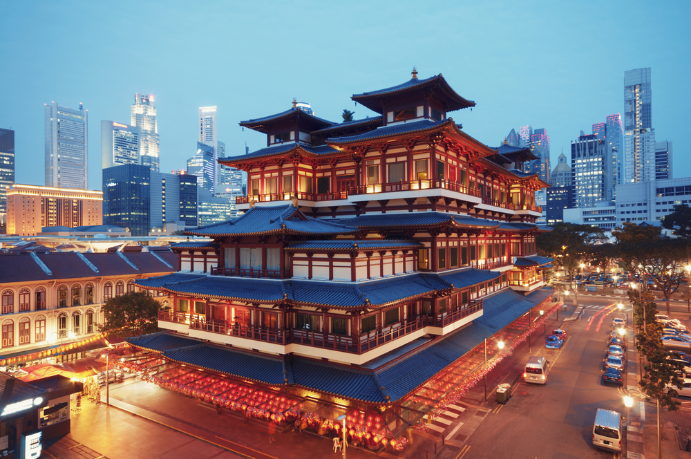 View Of Chinatown