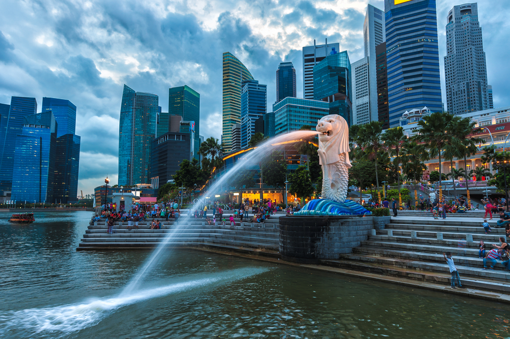 Beautiful View Of Singapore 