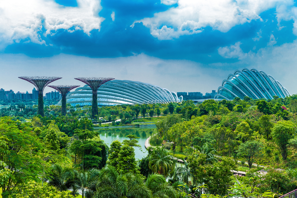 Beautiful View Of Singapore